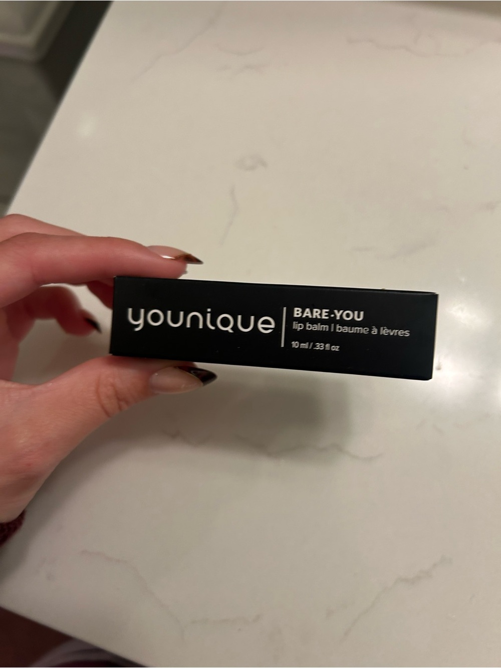 Younique Bare-You lip balm Shade Spa Day